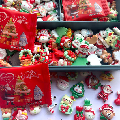 Christmas Blind Bag Small Animal Cute Mini Small Ornaments Luminous