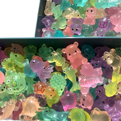 Christmas Blind Bag Small Animal Cute Mini Small Ornaments Luminous